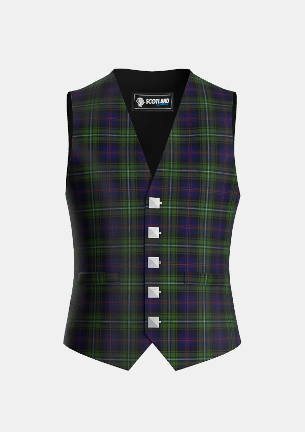 Traditional_Clark_of_Ulva_Tartan_246_Waistcoat_front_image