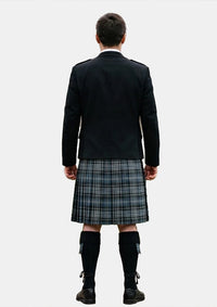 Traditional_Clarke_Ancient_tartan_633_Kilt_and_Argyle_Jacket_Kilt_Outfits_back_image