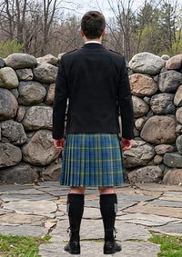 Traditional_Cleland_Tartan_6639_Kilt_and_Argyle_Jacket_Kilt_Outfit_back_image