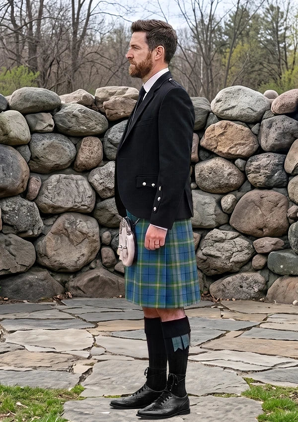 Traditional_Cleland_Tartan_6639_Kilt_and_Argyle_Jacket_Kilt_Outfit_left_image
