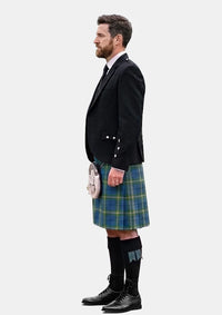 Traditional_Cleland_Tartan_6639_Kilt_and_Argyle_Jacket_Kilt_Outfits_left_image