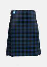 Traditional_Clergy_Green_lines_1_Tartan_112_kilt_front_image_with_pleated_design_and_adjustable_buckles_for_men