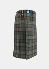 Traditional_Cochrane_Hunting_Tartan_11165_kilt_right_image_with_pleated_design_and_adjustable_buckles_for_men