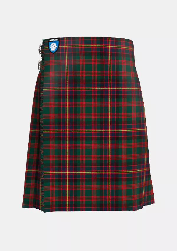 Traditional_Cochrane_Modern_Tartan_kilt_front_image_with_pleated_design_and_adjustable_buckles_for_men