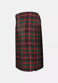 Traditional_Cochrane_Modern_Tartan_kilt_left_image_with_pleated_design_and_adjustable_buckles_for_men