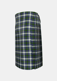 Traditional_Cockburn_of_Ormiston_Dress_Tartan_1579_kilt_left_image_with_pleated_design_and_adjustable_buckles_for_men