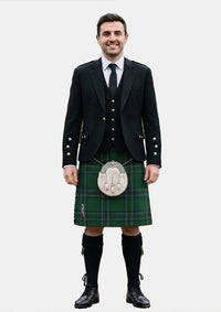 Traditional_Cockburn_tartan_4548_Kilt_and_Argyle_Jacket_Kilt_Outfits_front_image