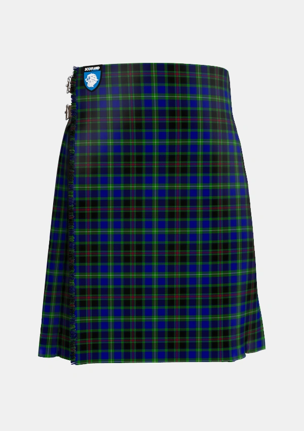 Traditional_Colgan_Personal_Tartan_2403_kilt_front_image_with_pleated_design_and_adjustable_buckles_for_men