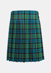 Traditional_Colquhoun_Ancient_Tartan_kilt_back_image_with_pleated_design_and_adjustable_buckles_for_men