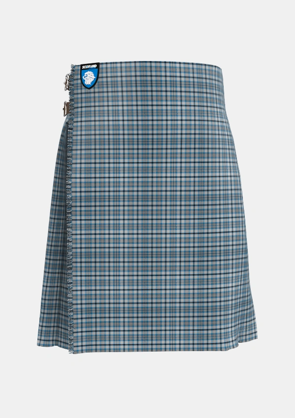 Traditional_Conquergood_Canada_Tartan_2095_kilt_front_image_with_pleated_design_and_adjustable_buckles_for_men