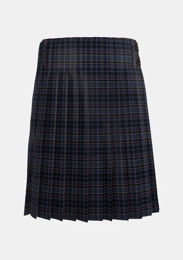 Traditional_Conway_Tartan_kilt_11971_back_image_with_pleated_design_and_adjustable_buckles_for_men
