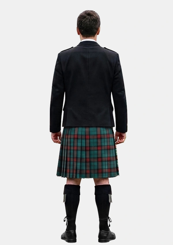 Traditional_Cornwall_Tartan_7057_Kilt_and_Argyle_Jacket_Kilt_Outfits_back_image