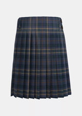 Traditional_County_Fermanagh_Tartan_kilt_back_image_with_pleated_design_and_adjustable_buckles_for_men