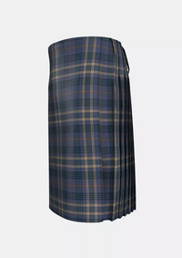 Traditional_County_Fermanagh_Tartan_kilt_left_image_with_pleated_design_and_adjustable_buckles_for_men