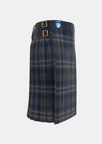 Traditional_County_Fermanagh_Tartan_kilt_right_image_with_pleated_design_and_adjustable_buckles_for_men