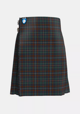 Traditional_County_Kerry_Tartan_kilt_front_image_with_pleated_design_and_adjustable_buckles_for_men