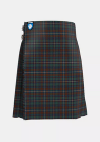 Traditional_County_Kerry_Tartan_kilt_front_image_with_pleated_design_and_adjustable_buckles_for_men