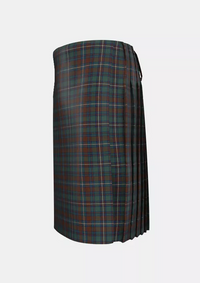Traditional_County_Kerry_Tartan_kilt_left_image_with_pleated_design_and_adjustable_buckles_for_men