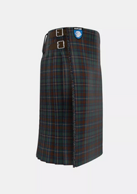 Traditional_County_Kerry_Tartan_kilt_right_image_with_pleated_design_and_adjustable_buckles_for_men
