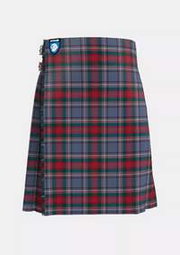 Traditional_County_Louth_Irish_Tartan_kilt_front_image_with_pleated_design_and_adjustable_buckles_for_men