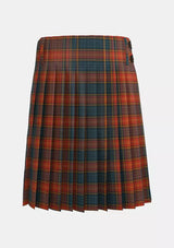 Traditional_County_Roscommon_Tartan_kilt_back_image_with_pleated_design_and_adjustable_buckles_for_men