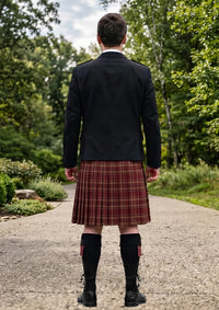 Traditional_County_Tyrone_Tartan_Kilt_and_Argyle_Jacket_Kilt_Outfit_back_image