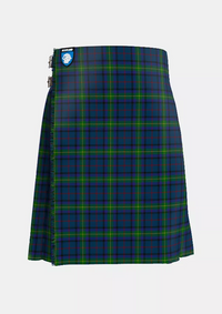 Traditional_Cowie_Tartan_6868_kilt_front_image_with_pleated_design_and_adjustable_buckles_for_men