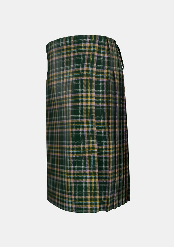 Traditional_Cox__Brian_Denis_Tartan_kilt_3150_left_image_with_pleated_design_and_adjustable_buckles_for_men