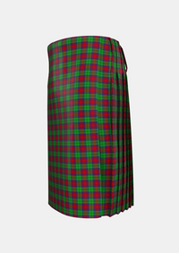 Traditional_Cranston_Dress_Tartan_753_kilt_left_image_with_pleated_design_and_adjustable_buckles_for_men