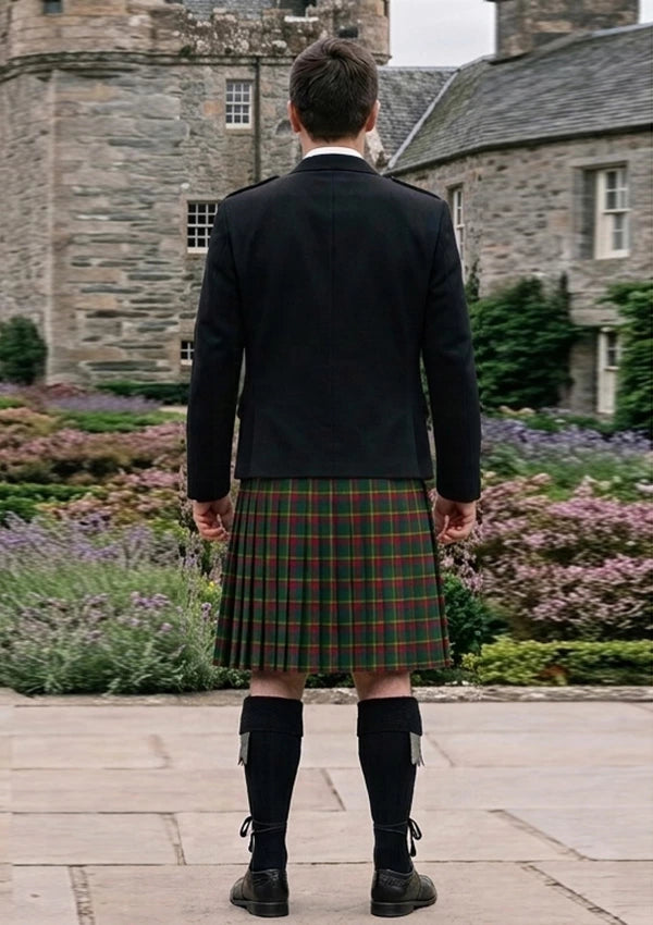 Traditional_Creek_Indian_Nation_Tartan_Kilt_and_Argyle_Jacket_Kilt_Outfit_back_image