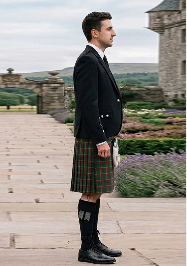 Traditional_Creek_Indian_Nation_Tartan_Kilt_and_Argyle_Jacket_Kilt_Outfit_right_image