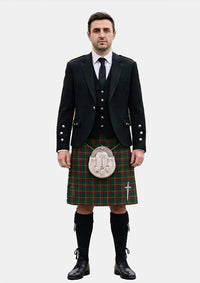 Traditional_Creek_Indian_Nation_Tartan_Kilt_and_Argyle_Jacket_Kilt_Outfits_front_image