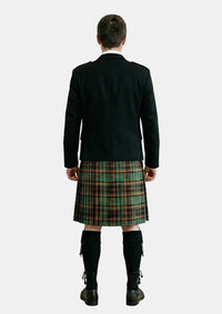 Traditional_Cuming_Hunting_Axcient_Tartan_Kilt_and_Argyle_Jacket_Kilt_Outfits_back_image