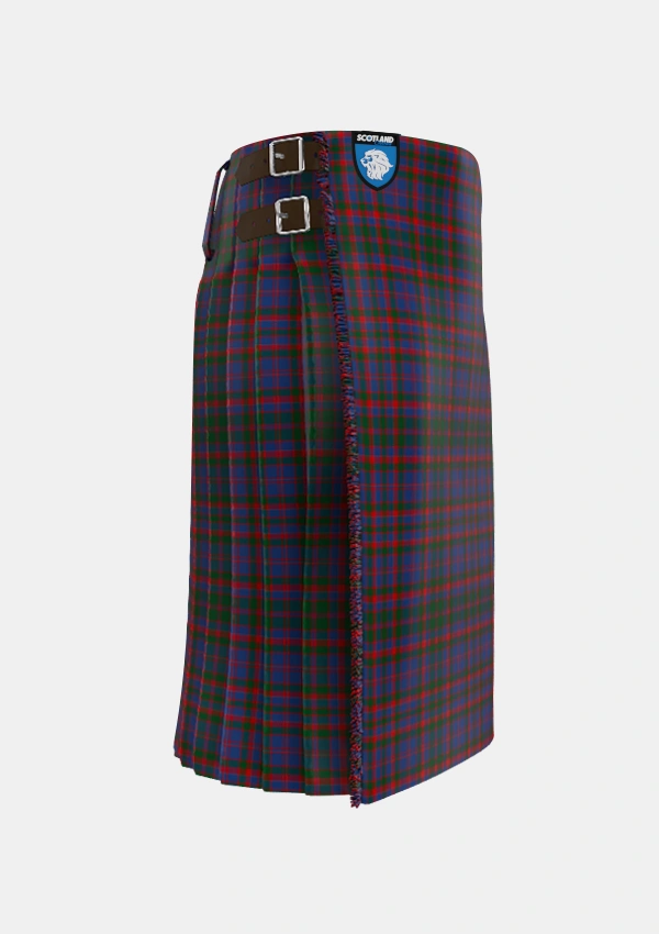 Traditional_Cumming_1810_Tartan_508_kilt_right_image_with_pleated_design_and_adjustable_buckles_for_men