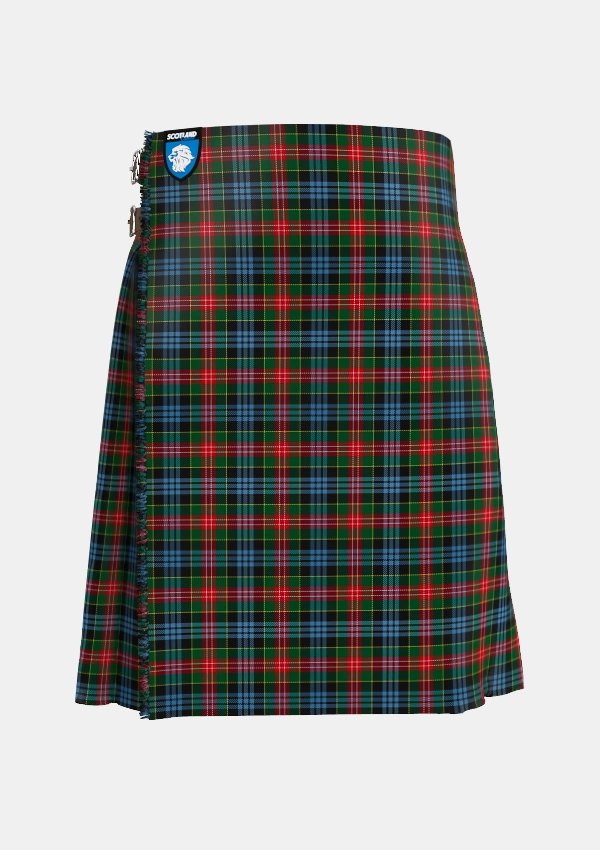 Traditional_Cumming_1831_Tartan_288_kilt_front_image_with_pleated_design_and_adjustable_buckles_for_men