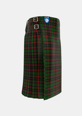 Traditional_Cumming_Hunting_Tartan_4636_kilt_right_image_with_pleated_design_and_adjustable_buckles_for_men