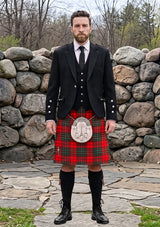 Traditional_Cumming_Red_Modern_Tartan_Kilt_and_Argyle_Jacket_Kilt_Outfit_front_image