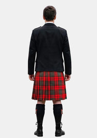 Traditional_Cumming_Red_Modern_Tartan_Kilt_and_Argyle_Jacket_Kilt_Outfits_back_image