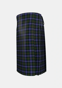 Traditional_Dalmeny_1_Tartan_1480_kilt_left_image_with_pleated_design_and_adjustable_buckles_for_men