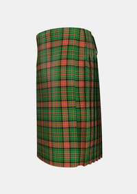 Traditional_Dalrymple_of_Castleton_Tartan_7420_kilt_left_image_with_pleated_design_and_adjustable_buckles_for_men