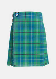 Traditional_Dauglas_Axcient_Tartan_kilt_front_image_with_pleated_design_and_adjustable_buckles_for_men