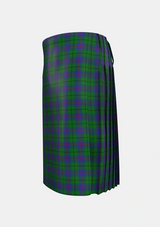 Traditional_Davidson_Half_Tartan_1076_kilt_left_image_with_pleated_design_and_adjustable_buckles_for_men