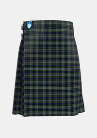 Traditional_Davidson_of_Tulloch_Dress_2_Tartan_4194_kilt_front_image_with_pleated_design_and_adjustable_buckles_for_men