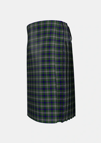 Traditional_Davidson_of_Tulloch_Dress_2_Tartan_4194_kilt_left_image_with_pleated_design_and_adjustable_buckles_for_men