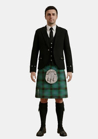 Traditional_Davidson_tartan_Kilt_and_Argyle_Jacket_Kilt_Outfits_front_image