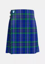 Traditional_Davies_of_Wales_Tartan_kilt_front_image_with_pleated_design_and_adjustable_buckles_for_men