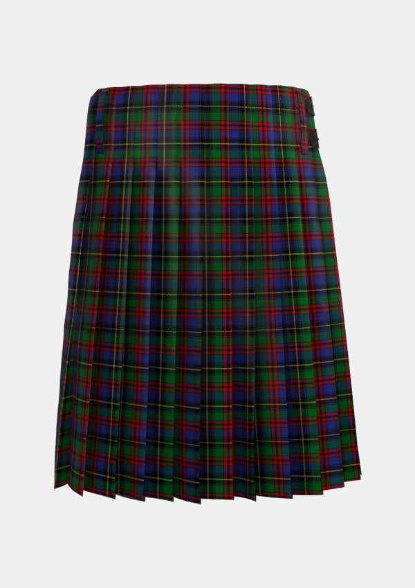 Traditional_Deas_Tartan_2153_kilt_back_image_with_pleated_design_and_adjustable_buckles_for_men