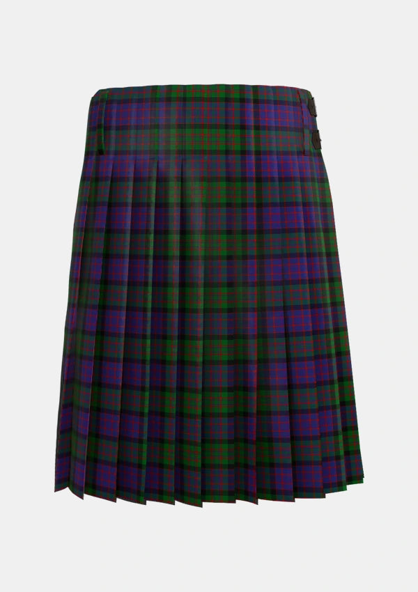 Traditional_Denovan_The_Lairdship_of_Personal_Tartan_36_kilt_back_image_with_pleated_design_and_adjustable_buckles_for_men