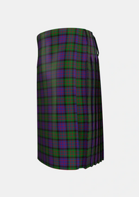 Traditional_Denovan_The_Lairdship_of_Personal_Tartan_36_kilt_left_image_with_pleated_design_and_adjustable_buckles_for_men
