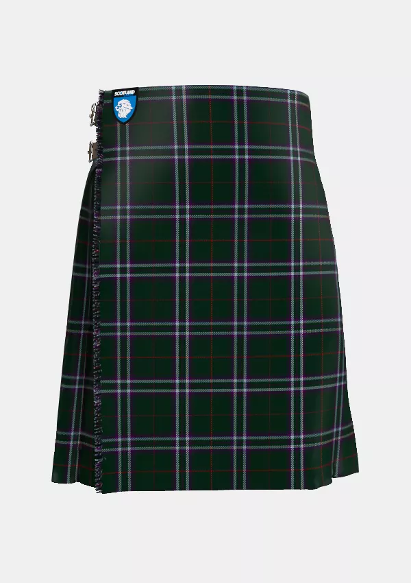 Traditional_Devlin_David_Roddie_Tartan_13911_kilt_front_image_with_pleated_design_and_adjustable_buckles_for_men